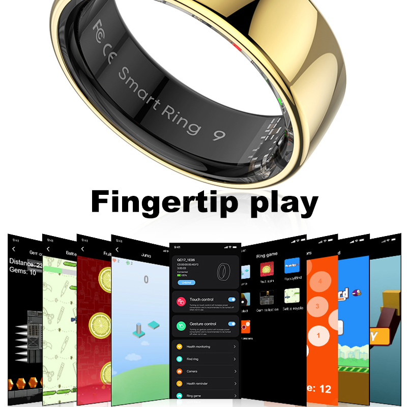 R08 Smart Ring Men Women With  - огляд і ціна Temperature Ring Skin