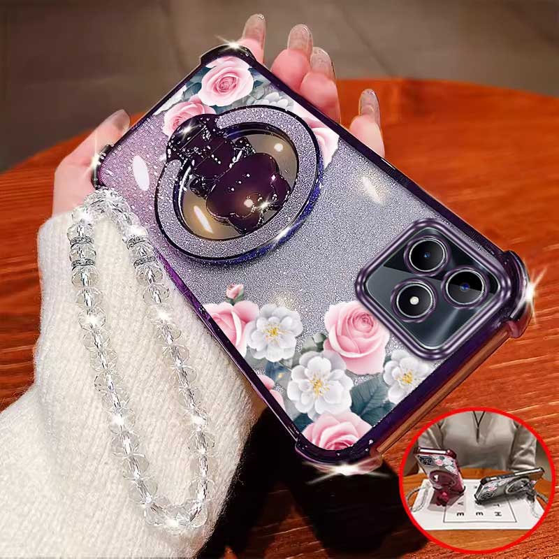 3pcs(Romantic Rose phone Case+ - огляд і ціна Realme Note 50
