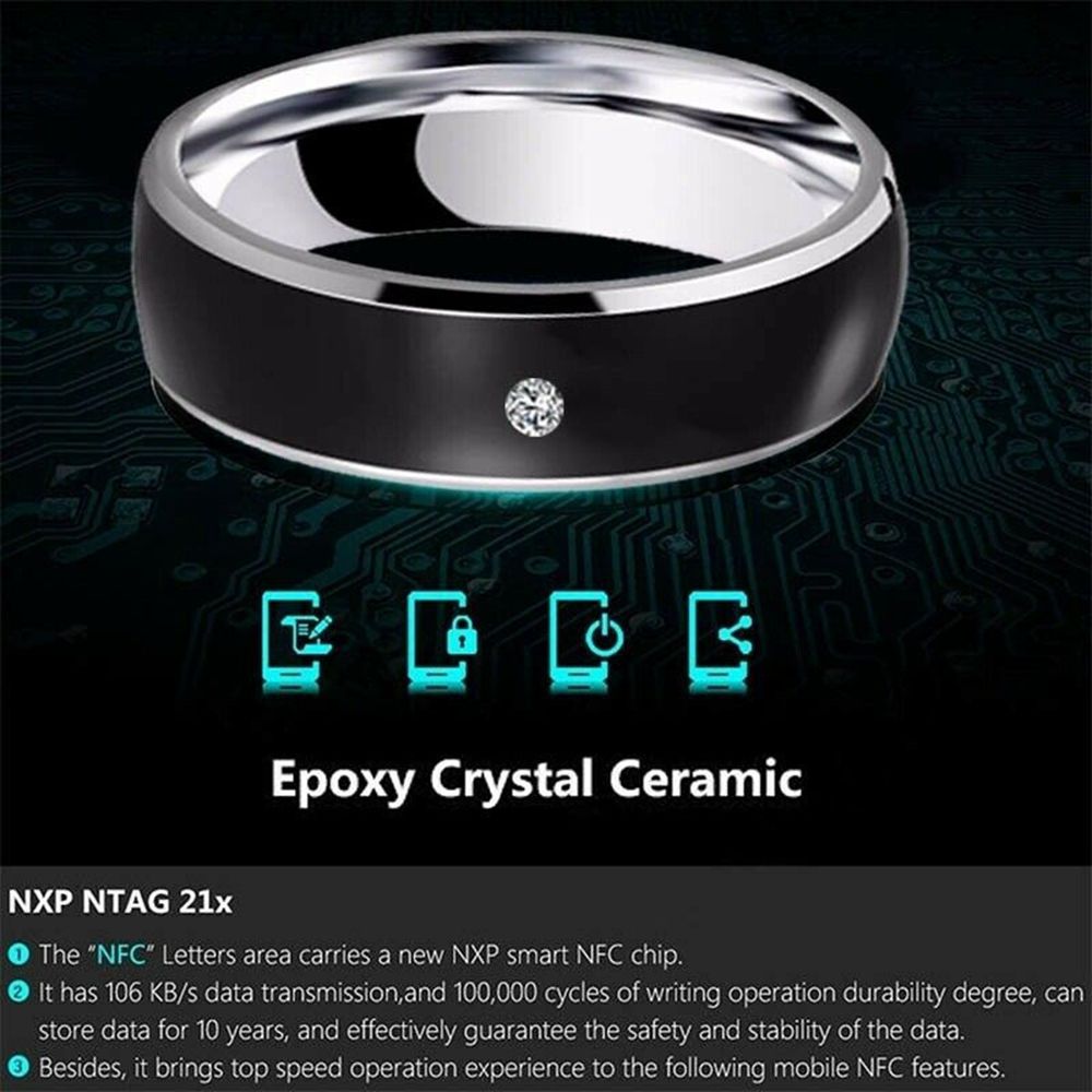 New NFC Smart Ring Multifuncti - огляд і ціна Smart Ring Nfc Pay