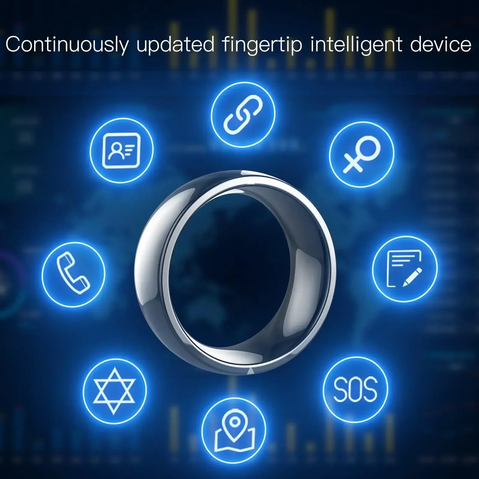 New Jakcom R4 Smart Ring Stain - огляд і ціна Smart Ring Nfc Pay