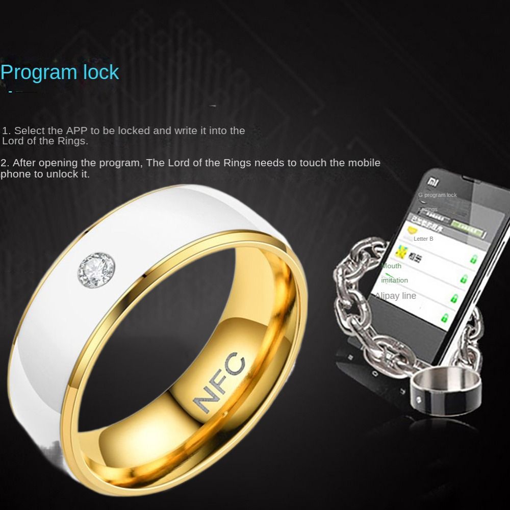 NFC Smart Ring Stainless Steel - огляд і ціна Smart Ring Nfc Pay